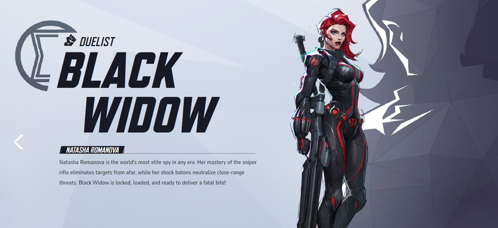 Black widow Marvel Rivals