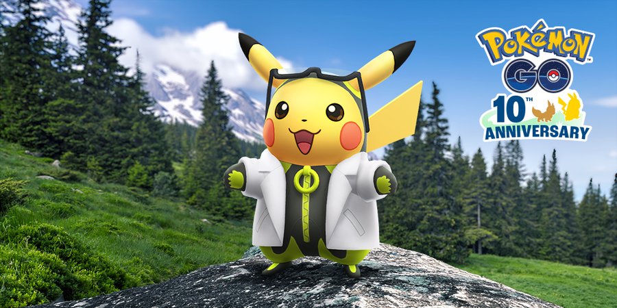 Assistant Pikachu Pokemong GO fest